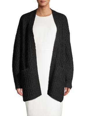Lord & Taylor Chunky Knit Oversize Cardigan