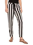 Mango Classic Striped Ankle Pants