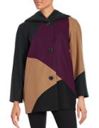 Gallery Colorblock Woolen Coat