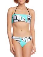 Trina Turk Copacabana Molded-cup Bandeau Swim Top