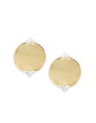 House Of Harlow Stud Accented Disc Earrings