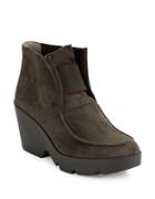 Eileen Fisher Treat Wedge Ankle Boots