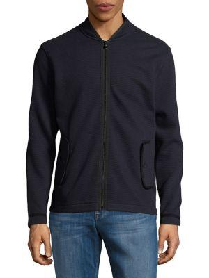 Black Brown Classic Baseball Jacket