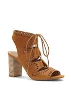 Lucky Brand Tafia Leather Lace-up Sandals