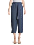 Lord & Taylor Cropped Wide Leg Pants