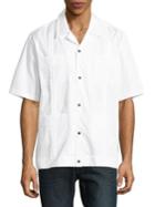 Carlos Campos Utilitarian Cotton Casual Button-down Shirt