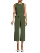 Michael Michael Kors Cropped Wide Leg Jumpsuit