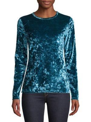 Michael Michael Kors Panne Velvet Top
