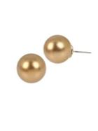 Miriam Haskell Pearl Basics Round Faux Pearl Stud Earrings