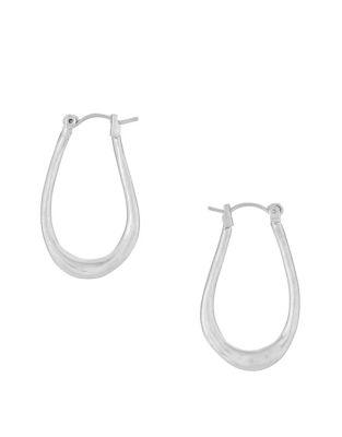 The Sak Small Oval Hoop Earrings