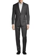 Lauren Ralph Lauren Classic-fit Striped Wool Suit