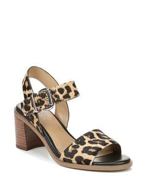 Franco Sarto Havana Calf Hair Sandals