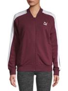 Puma Side Stripe Zip-up Sweatshirt