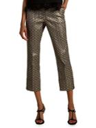 Trina Turk Banshee Jacquard Cropped Pants
