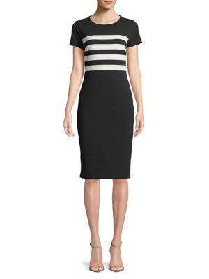 Michael Michael Kors Striped T-shirt Dress