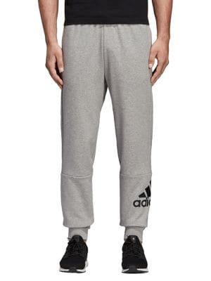 Adidas Drawstring Cotton Blend Pants
