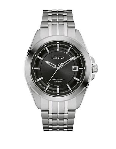 Bulova Precisionist Stainless Steel Link Bracelet Watch, 96b252