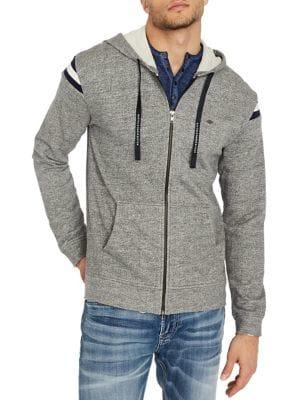 Buffalo David Bitton Fazing Heathered Hoodie