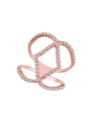 Morris & David 14k Rose Gold & 0.6 Tcw Diamond Ring