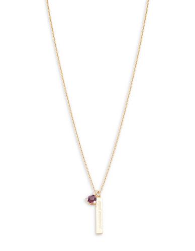 Kate Spade New York Born To Be February Pendant Necklace
