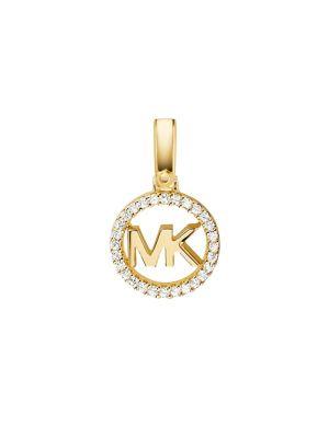 Michael Kors Custom Kors 14k Gold-plated Sterling Silver Logo Charm