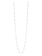 Morris & David 4.02 Tcw Diamonds And 14k White Gold Chain Necklace