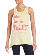 Junk Food Text Graphic Tank Top