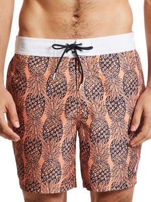 Nautica Pineapple Swim Shorts