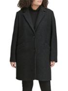 Andrew Marc Plus Paige Wool-blend Walker Coat