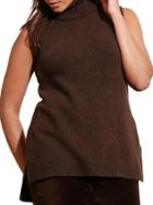 Lauren Ralph Lauren Plus Wool Sleeveless Sweater Top