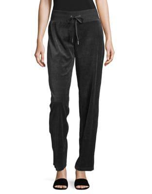 Calvin Klein Velour Wide Leg Pants