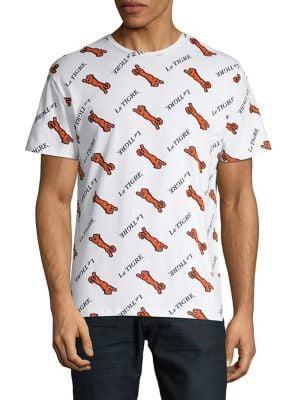Le Tigre Allover Print Tee