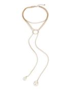 Design Lab Lord & Taylor Faux Pearl-accented Layer Necklace