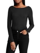 Lauren Ralph Lauren Ruffled Long-sleeve Top