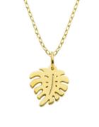 Lord & Taylor Sterling Silver Leaf Pendant Necklace