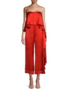 Mestiza New York Metallic Midnight Jacqueline Cropped Jumpsuit