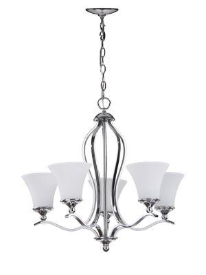Safavieh Celeste Five-light Chrome Chandelier