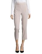 Elie Tahari Front Seamed Cropped Ankle Pants