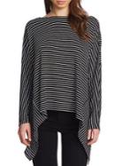1.state Striped High-low Top