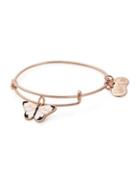 Alex And Ani Valentines Mon Amie Butterfly Color Infusion Charm Bangle Bracelet