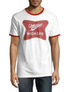 Lucky Brand Miller High Life Graphic Cotton Tee