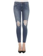 Joe's Jeans Icon Distressed Skinny Ankle Cropped Jeans