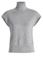 Ellen Tracy X Irina Tabard Turtleneck Flutter Tee