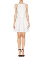 Adelyn Rae Woven Halter Fit-and-flare Dress