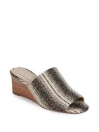 Lord & Taylor Textured Slip-on Sandals