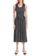 Max Studio Smock-stripe A-line Dress