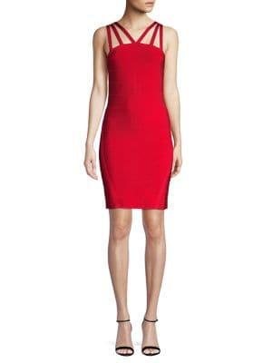 Jump Textured Sheath Dress