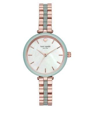 Kate Spade New York Holland Stainless Steel Ip Bracelet Watch