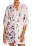 In Bloom Viola Satin Wrap