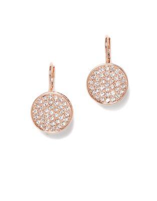 Vince Camuto Pave Crystal Drop Earrings
